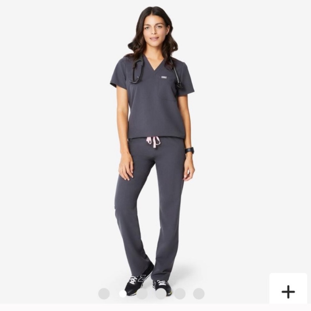 Figs Livingston Charcoal Pant (Size: Small Tall)